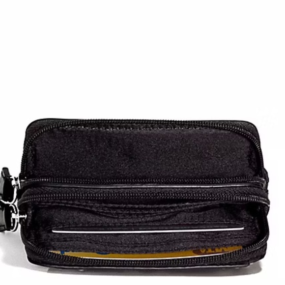 Coach Peyton Dream C Double Zip Coin Wallet/ID Holder - Picture 2 of 3